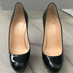 Christian Louboutin 36.5 black.